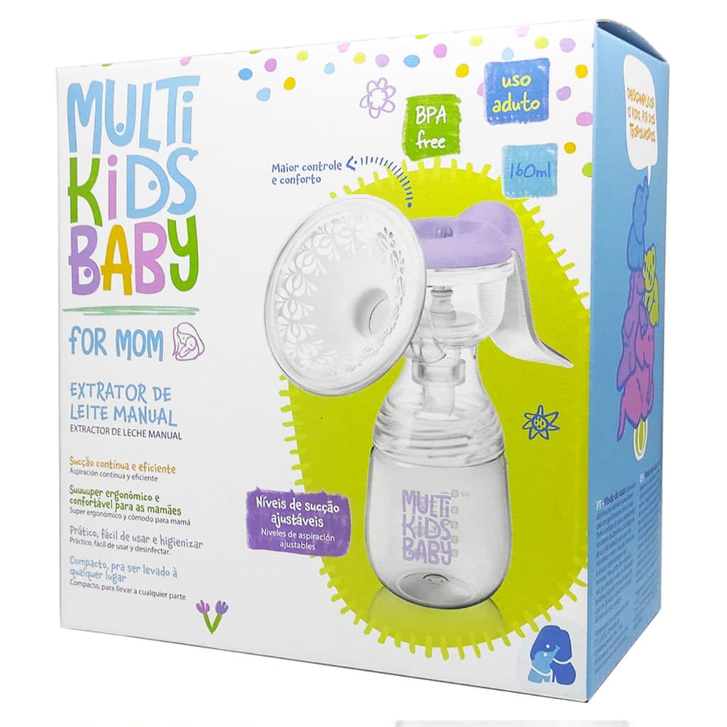 EXTRATOR DE LEITE MANUAL FOR MOM MULTIKIDS
