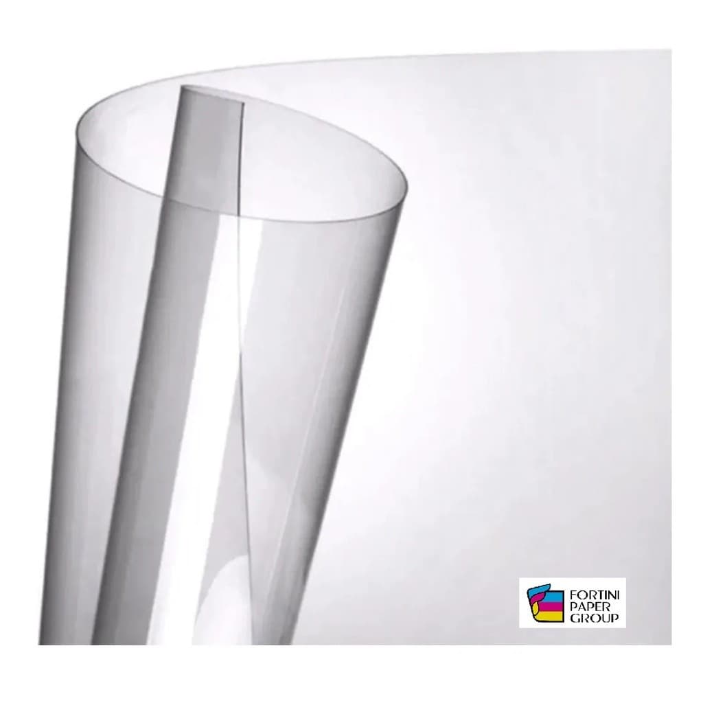 Kit Folha de Acetato Transparente 25 Micras A4 - Folhas