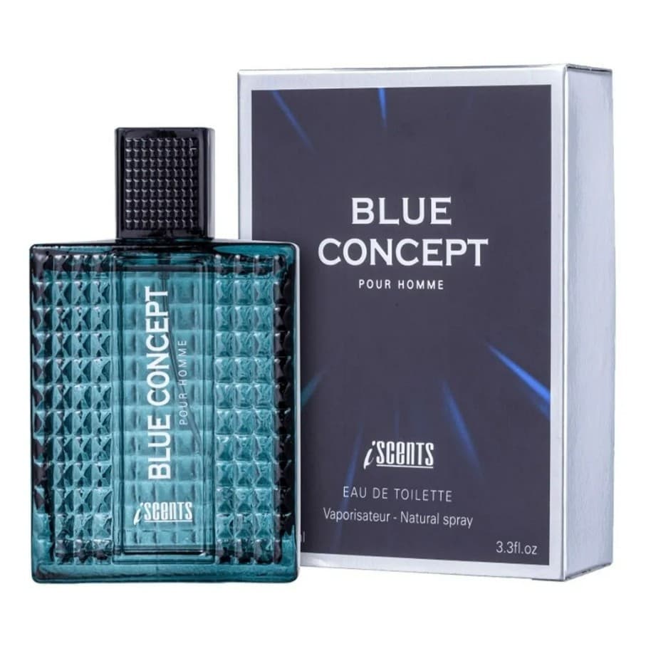 Perfume Masculino Original I Scents Blue Concept Edt 100ml