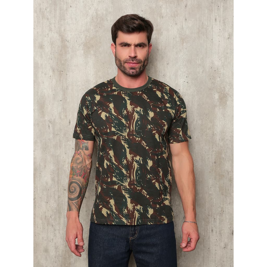 Camiseta Camuflada Adulto