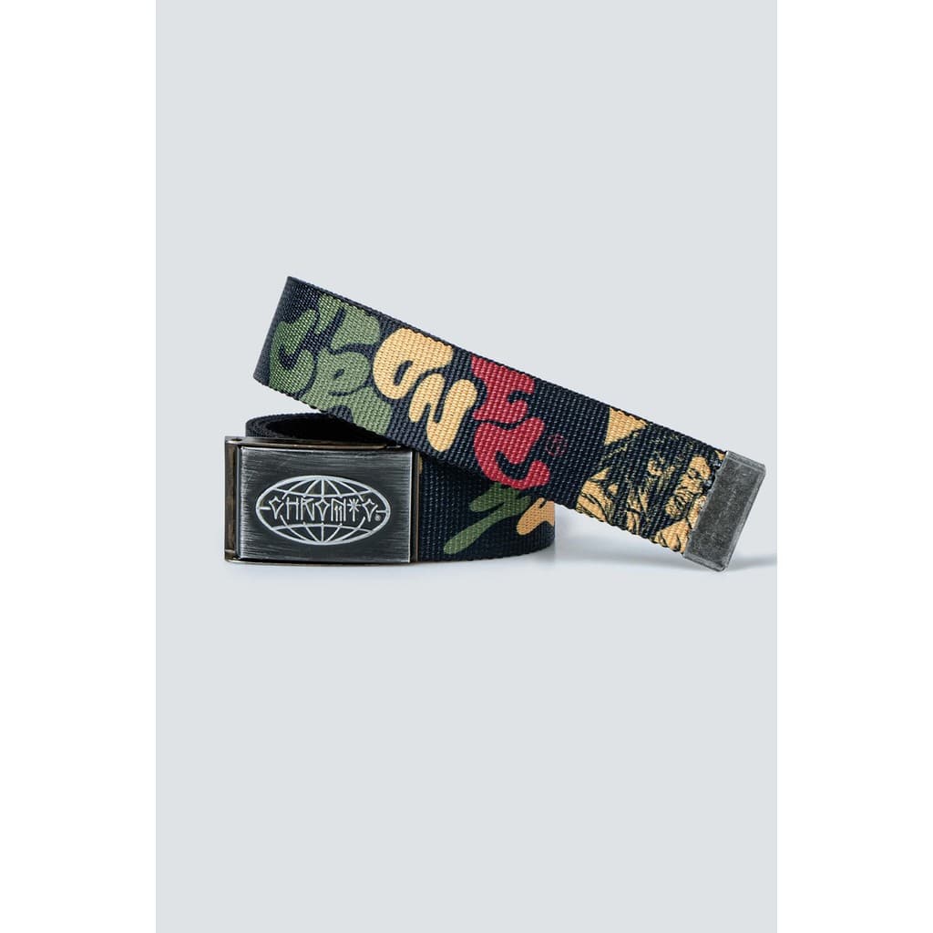 Cinto Chronic Fivela de Metal One Love Reggae