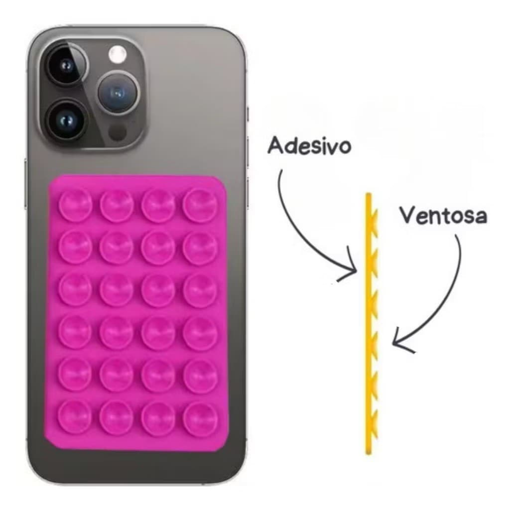Suporte Adesivo para Celular com Ventosa Universal