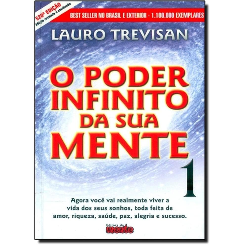 Livro PODER INFINITO DA SUA MENTE  O 1 - Capa Comum