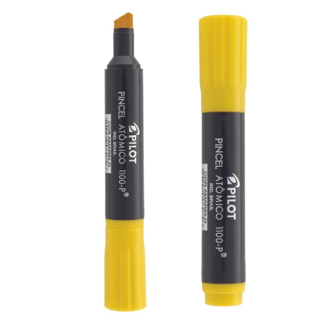 Pincel Marcador Atômico Pilot 1100-P Ponta Chanfrada