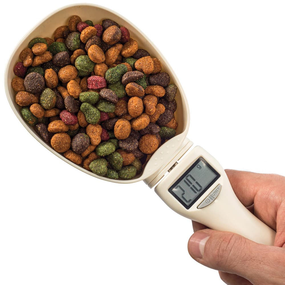 Colher Dosadora Digital MADOG Balança Pet de Alta Precisão Pesa até 800g