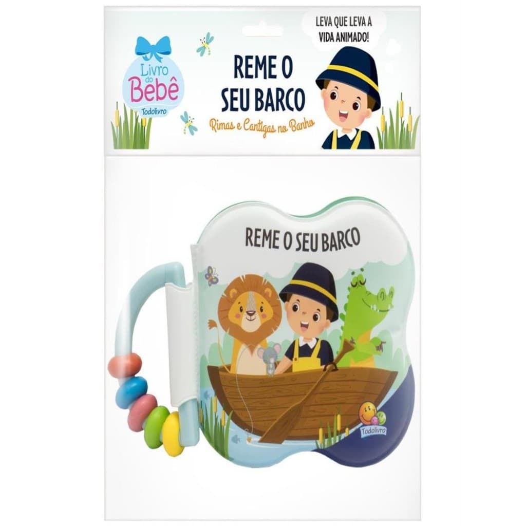 Livro - Rimas E Cantigas No Banho - Reme O Seu Barco