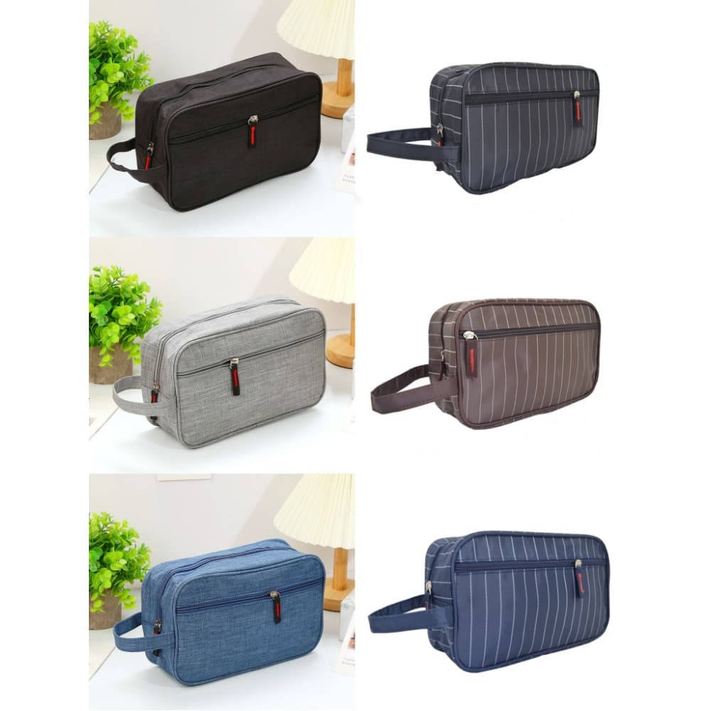 kit2 Bolsa nécessaire de maquiagem Bolsa de cosméticos para artigos de viagem ao ar livre Masculina