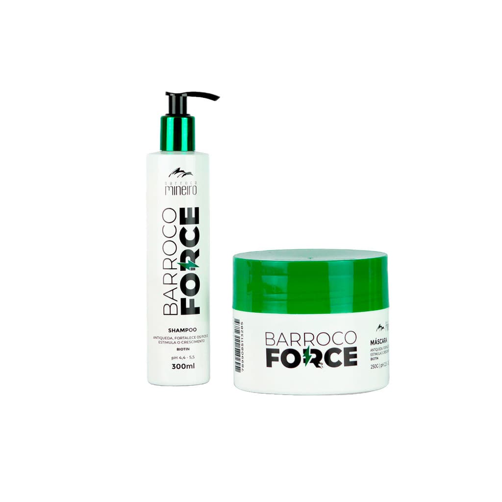 Kit Barroco Mineiro Sh + Masc Force