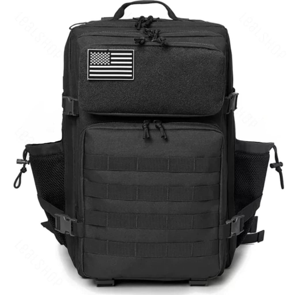Mochila militar tatica Impermeavel 50 litros grande Resistente Água presente patch 1435-1