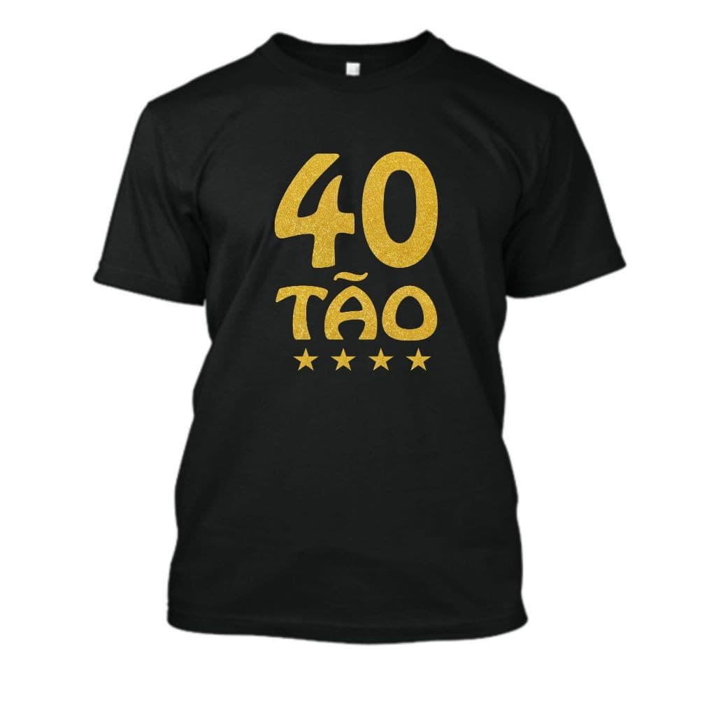 Camisa Camiseta Camiseta 40 Anos Idade 40tão T-shirt Algodão Envio Imediato