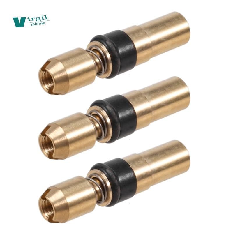 【new】Cabeça De Pistão De Três Estágios , 3 Peças , Cobre De Alta Pressão , 6mm , Bomba 30Mpa , De Reparo