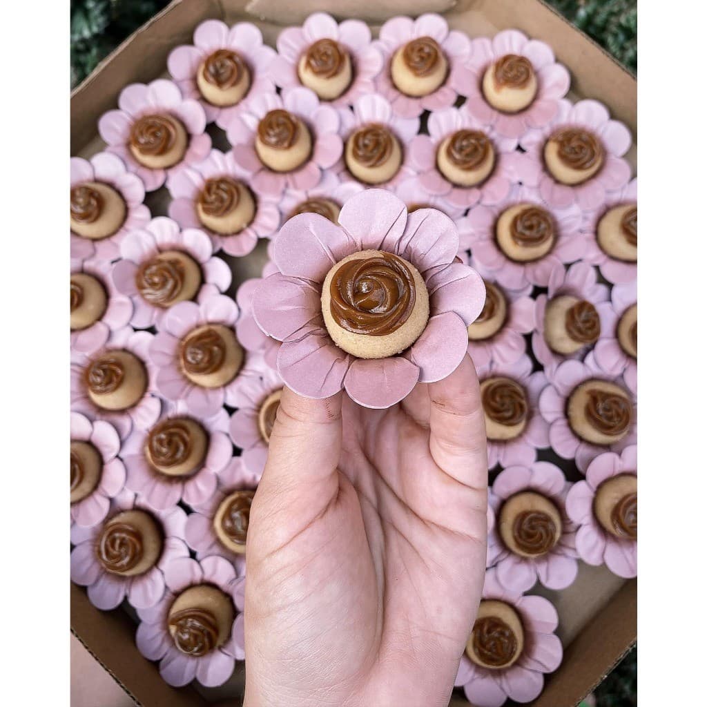 200 Forminhas Doces Finos Flor Luxo  Garden Casamento, Festa e Eventos Elegantes