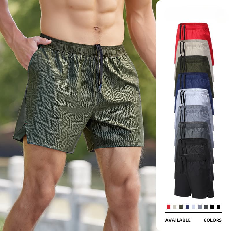 Os Shorts Masculinos De Verão Para Corrida Ao Ar Livre E Fitness São Casuais , Respiráveis De Secagem Rápida