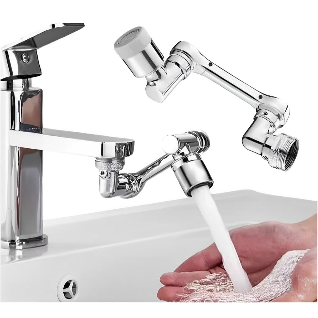 Adaptador Extensor Arejador De Torneira Articulado Giratório 180° Enxague Pia Banheiro Cozinha