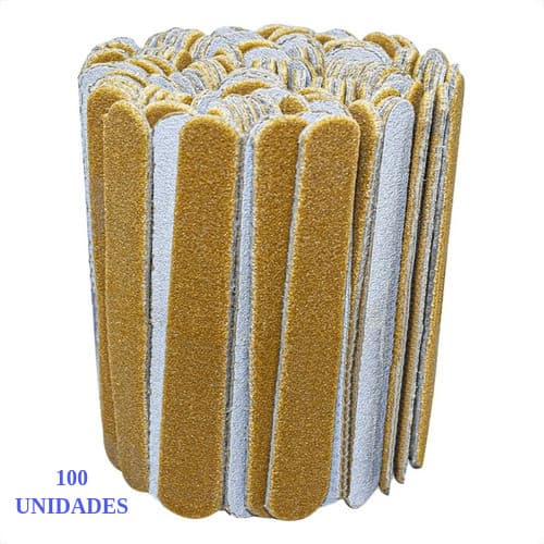 Lixa Unha Pura Arte Pequena Mini Pop 100 Unidades