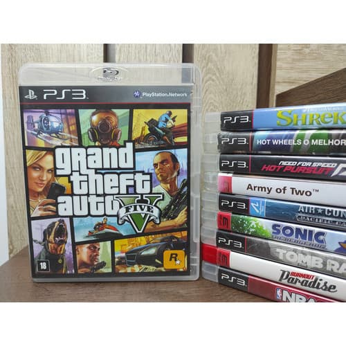 Jogo Gta 5 / Gta V Original Para Ps3 - Midia Física