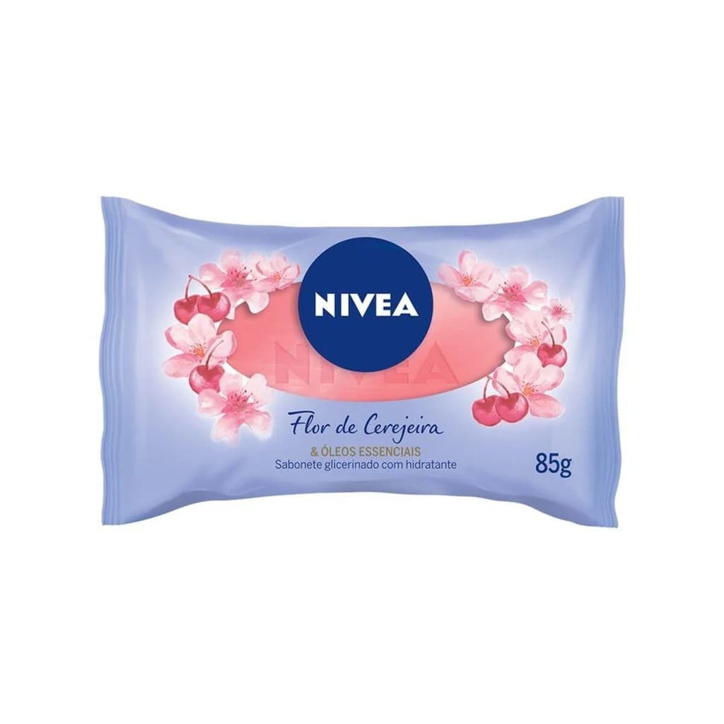 Sabonete Barra Nivea Flor de Cerejeira e Óleos Essenciais85g