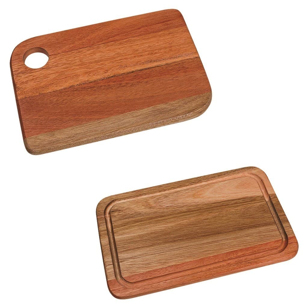Kit Tábua com furo e Tábua carne  com canaleta para cortes