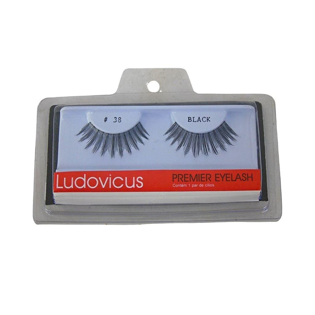 CÍLIOS POSTIÇOS LUDOVICUS PREMIER EYELASH 38 BLACK