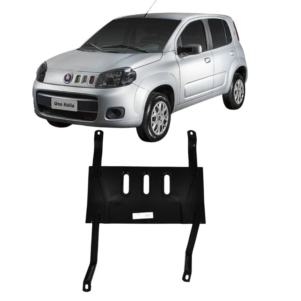 Protetor de Carter Fiat Novo Uno 2011 em Diante