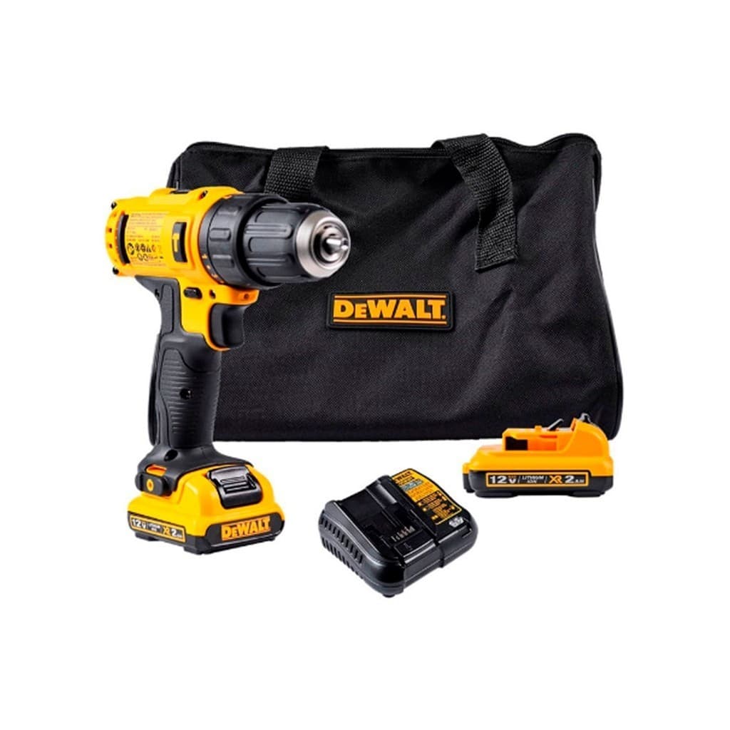 Parafusadeira e Furadeira 38" com 2 Baterias 12v Dewalt DCD716D2-BR