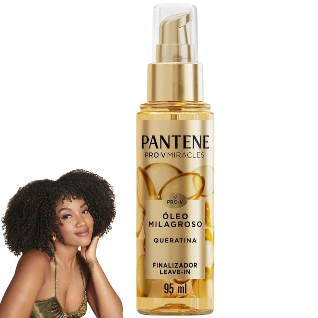Pantene Óleo Milagroso Pro-V Queratina Miracles 3X Concentração Leave-in Extráordinario Nutrição