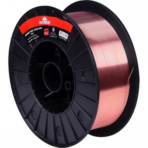 Arame Solda Mig 1.0mm Carretel Rolo 15kg Worker