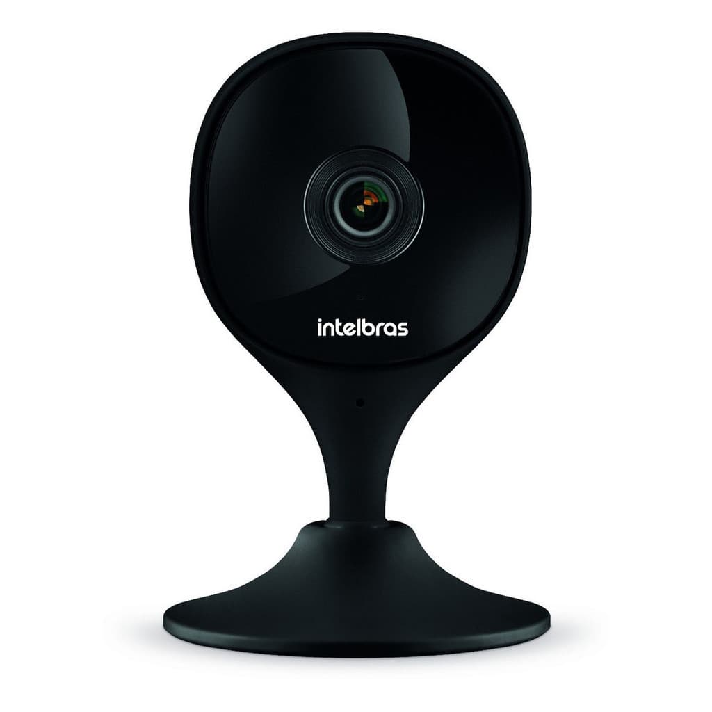 CAMERA DE VIDEO WI-FI FULL HD IMX C PRETA INTELBRAS VIA APP