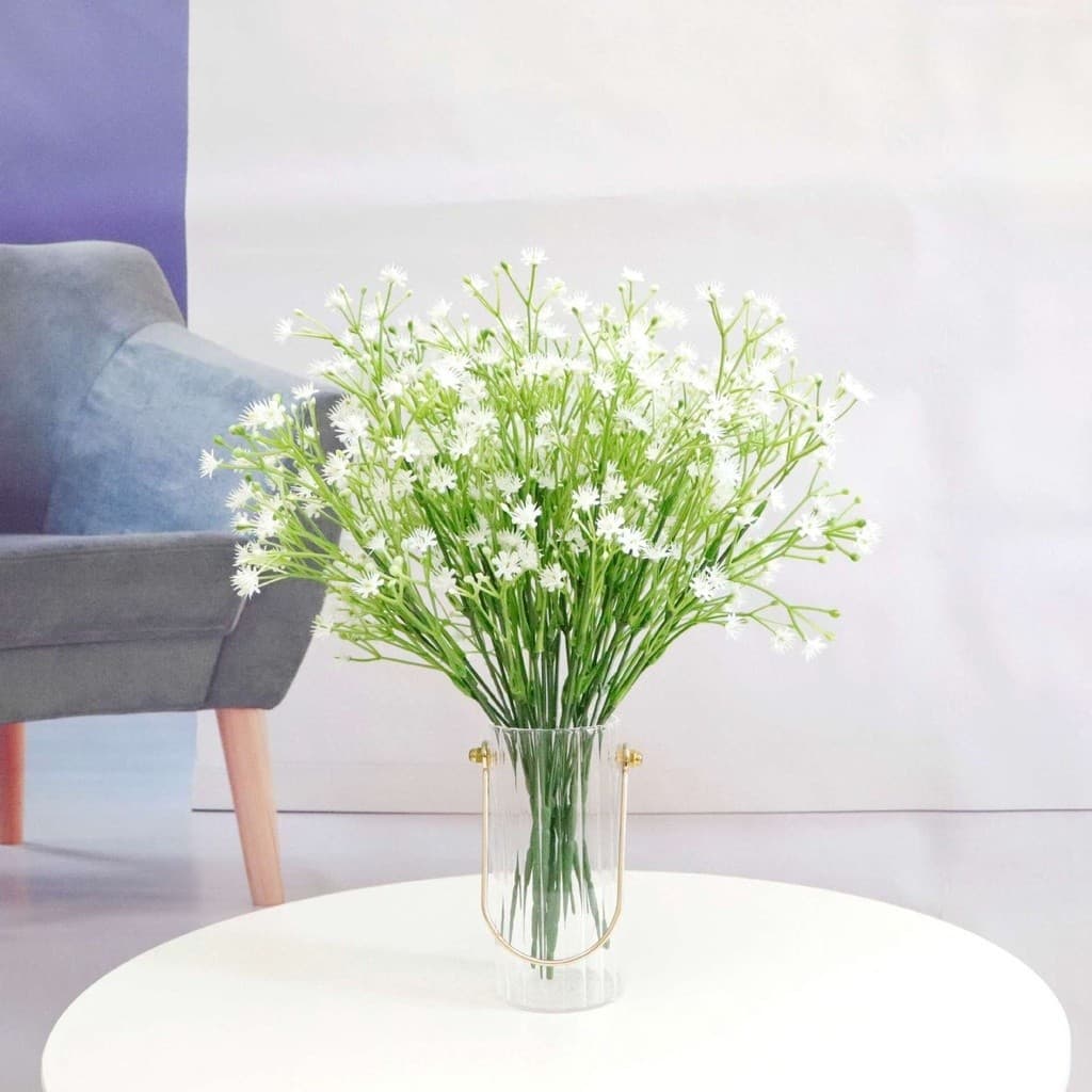 Plantas Gipsófila Artificial Floral Folhagem P  Decoração Elegante--0070