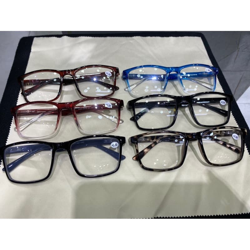 Óculos de grau leitura perto quadrado AM0019 masculino feminino unisex chic novo lancamento