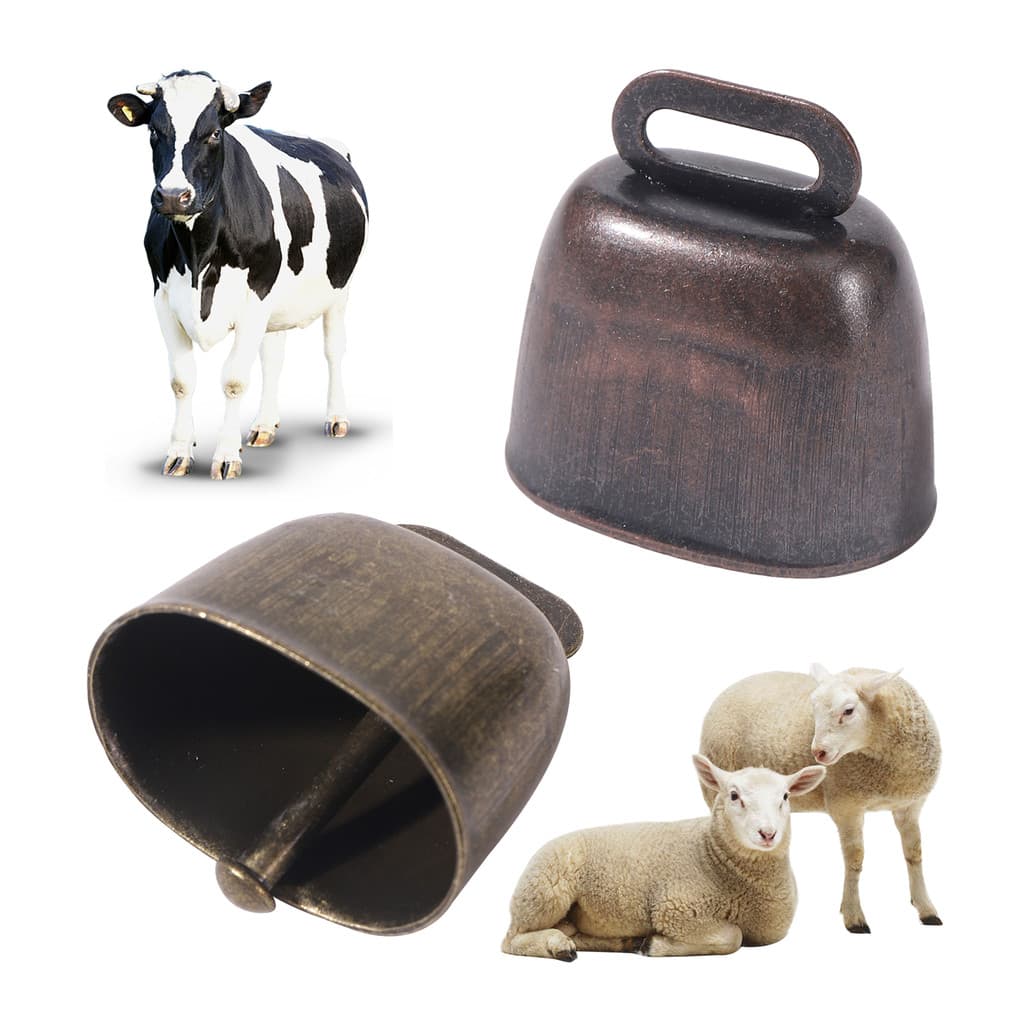 Sinos Gado Vaca Cavalo Ovelha Cão Gato Equipamento Pastoreio Sino Evitar A Perda Material Nítido Alto Fazenda
