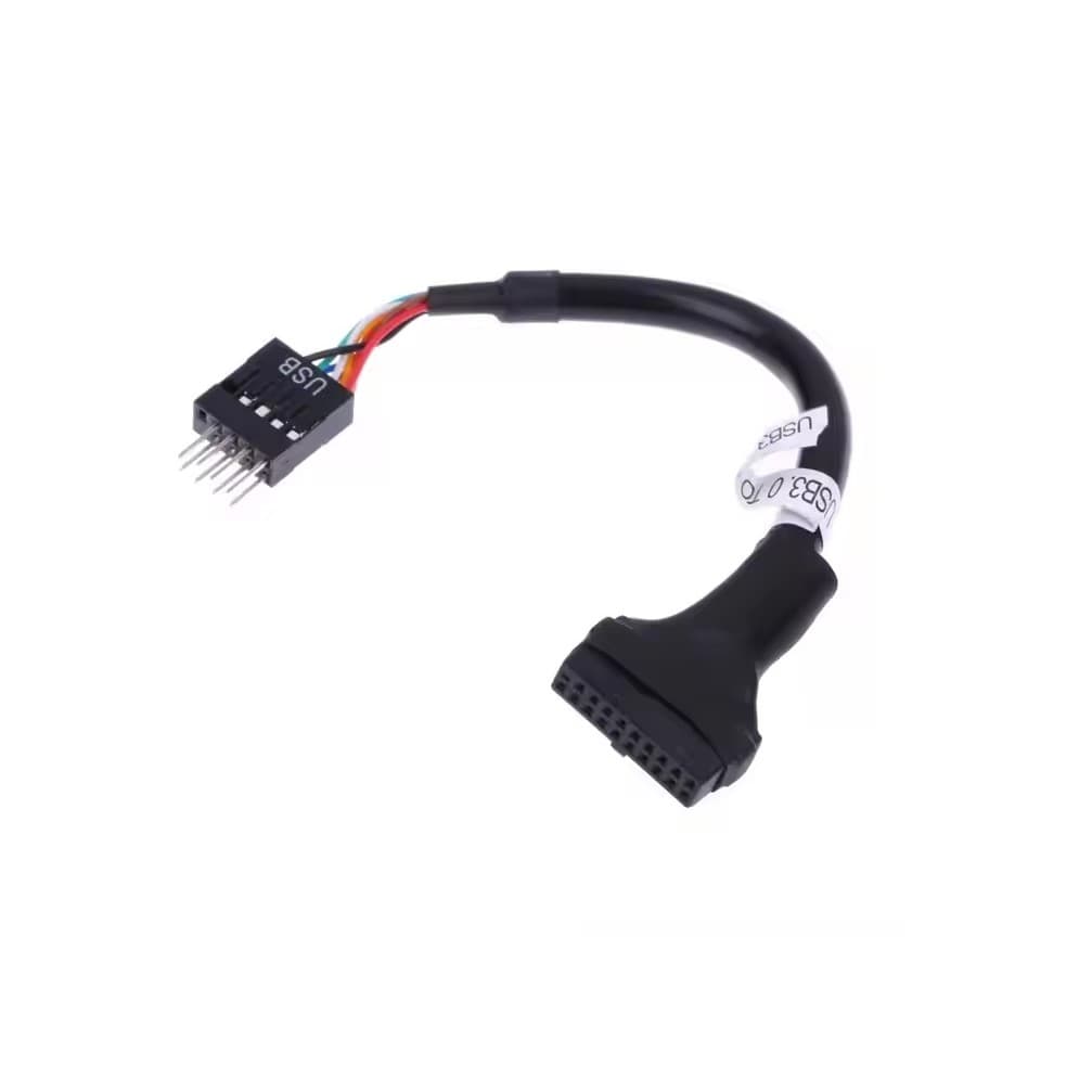 Adaptador conversor USB 3.0 Fêmea p/ USB 2.0 Macho p/ placa mãe