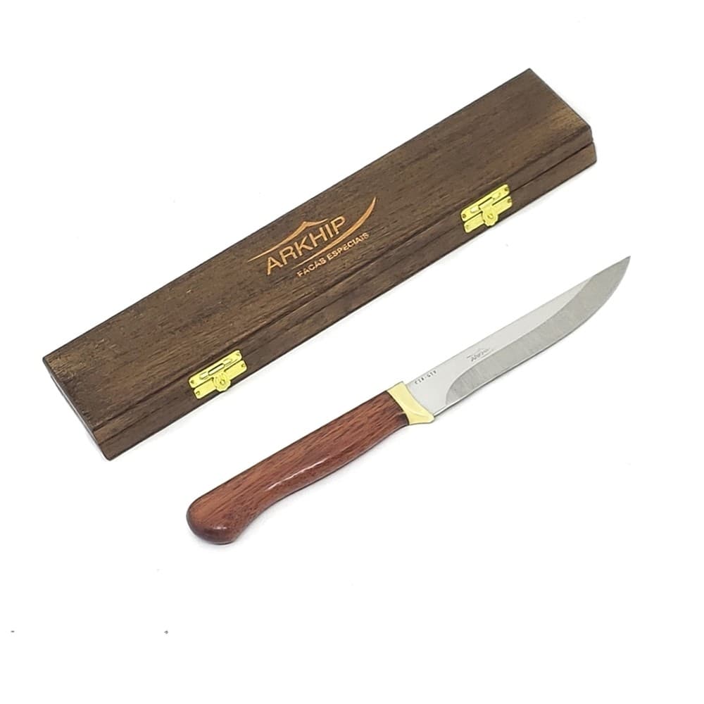 Faca Cozinha e Mesa Arkhip Petit 5'' Cabo Madeira Caixa