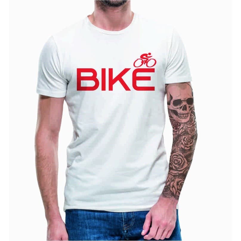 Camiseta Ciclismo Camisa Ciclista Bike Masculina Algodão Varias Cores Gael Shop