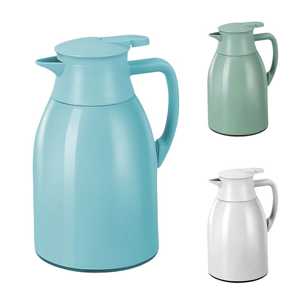 Garrafa Térmica Ponente Essence 1L com Gatilho Ampola de Vidro para Café e Bebidas Quentes e Frias