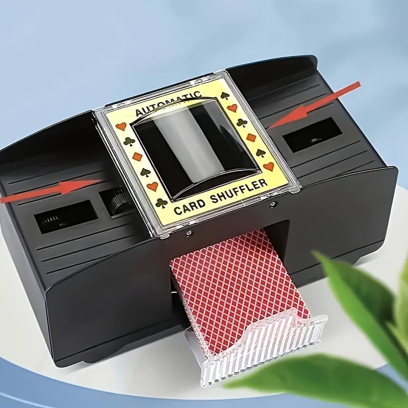 Embaralhador Misturador Automático De Cartas De Baralho Jogo