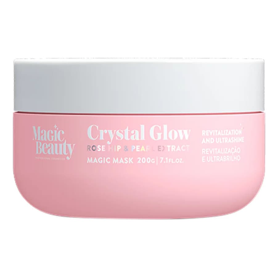Magic Beauty Crystal Glow Máscara Ultra Brilho 200g