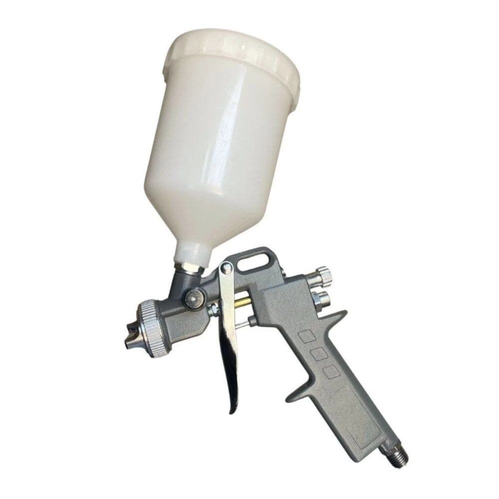 Pistola De Pintura Alta Pressao 600ml Reservatorio Leve E Resistente