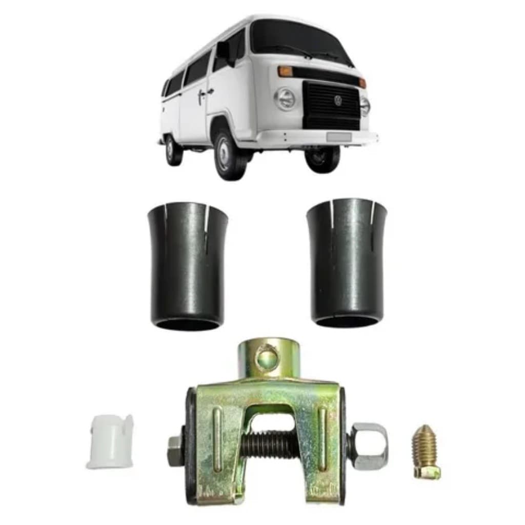 Acoplamento E Kit Bucha Varão Trambulador Kombi