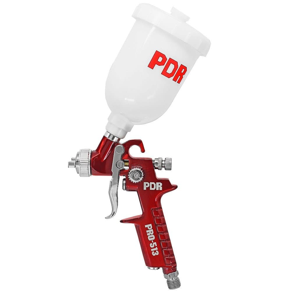 Mini Pistola de Pintura Ar Direto Bico 0,8mm Caneca de 250ml PDR PRO-513
