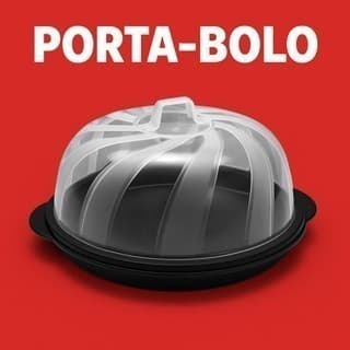 Boleira Gourmet com Tampa Plástica para Bolos Doces Salgados Cozinha Casa Restaurante Festas