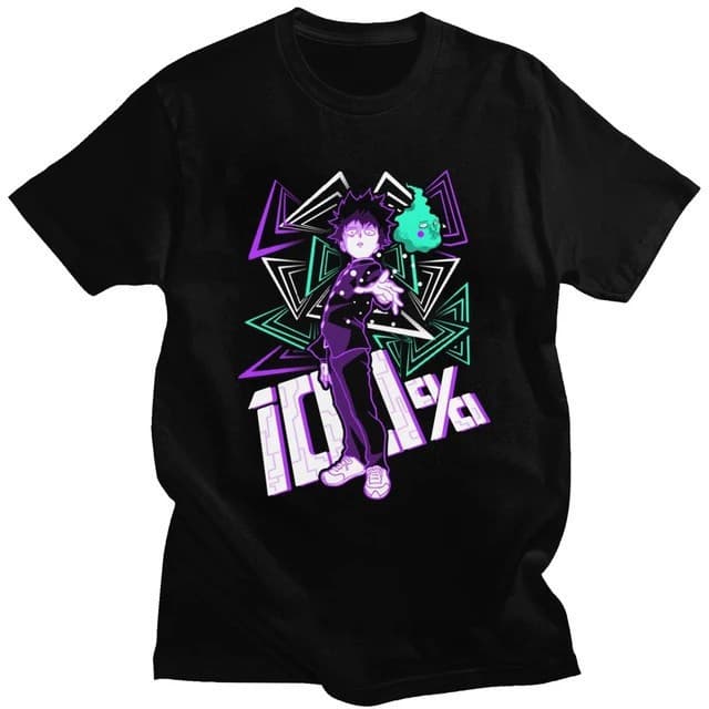 Camiseta Unissex Mob Psycho 100 Anime -sasa.