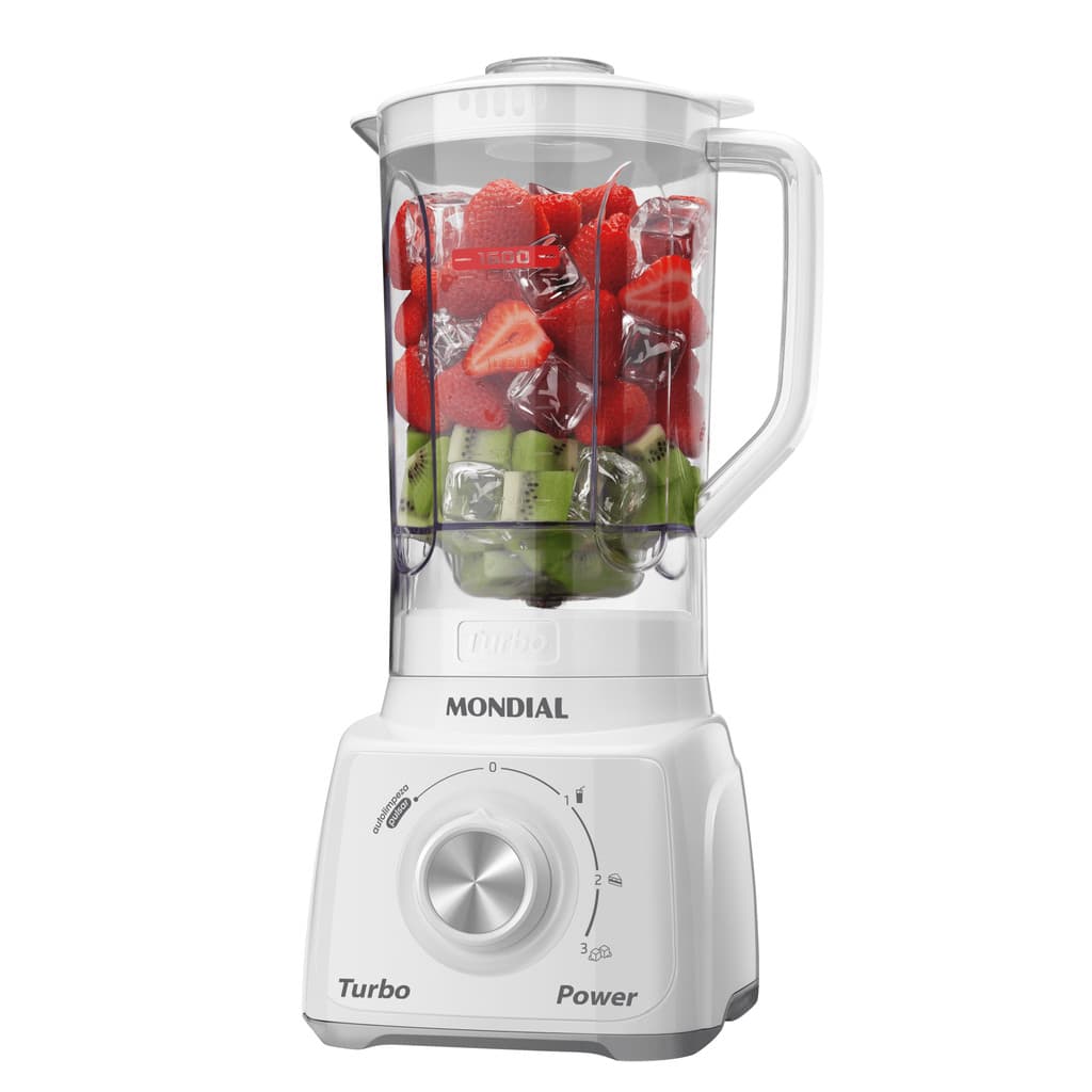 LIQUIDIFICADOR MONDIAL COM FILTRO L-99-WG 127V/60Hz