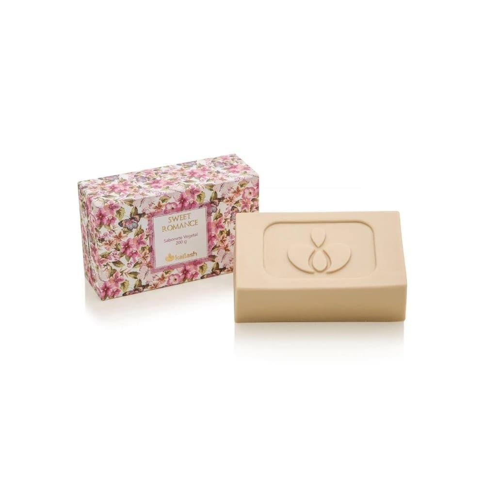 SABONETE VEGETAL EM BARRA SWEET ROMANCE 200G - KAILASH