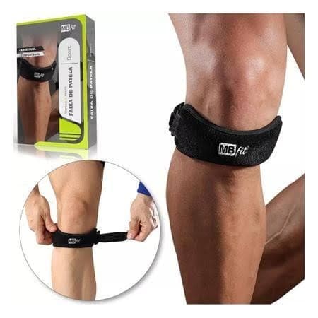 Faixa Sub Patelar Para Joelho Saltado Tendinite Patelar MBfit Academia