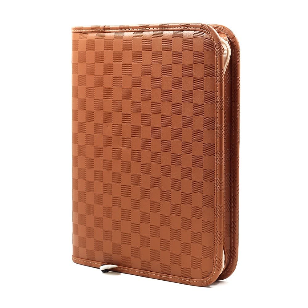 Fichário Executive ACP Marrom 96 folhas C/6 Divisórias