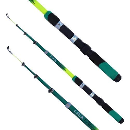 Vara De Pesca para Molinete Telescopica De 1,70m 20lbs