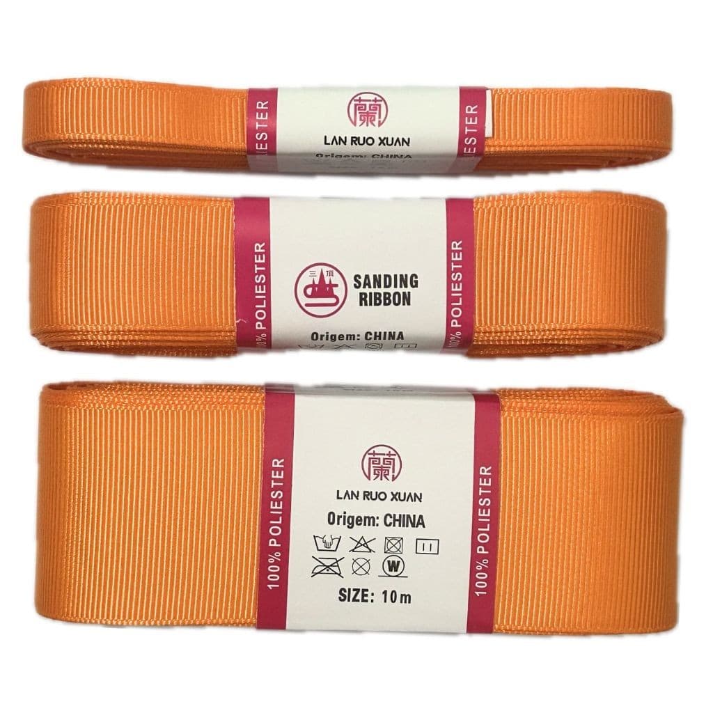 Fita Gorgurão Sanding Artesanato para laços Kit N9 / N5 / N2 com 30 Metros DIY Faça Você Mesmo