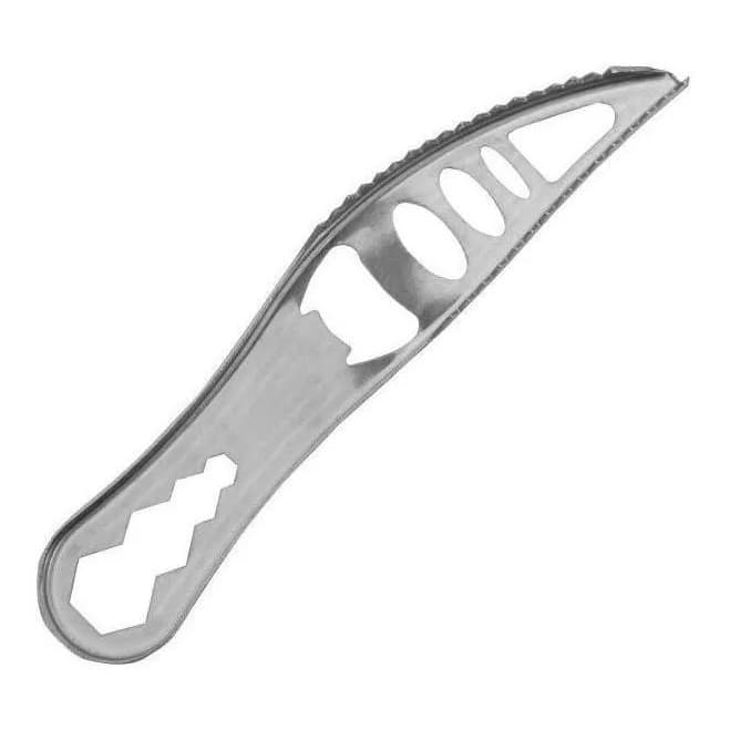 Escamador de Peixe  Com abridor de Garrafa Albatroz Inox FT207A - Eficiência e Qualidade