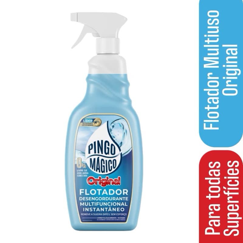 Pingo Mágico Original 1 Litro Flotador para Limpeza
